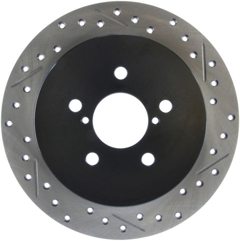 StopTech Slotted & Drilled Sport Brake Rotor - 127.47026L