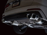 AWE Tuning 19-23 Audi C8 S6/S7 2.9T V6 AWD Touring Edition Exhaust - Chrome Silver Tips - 3015-42103