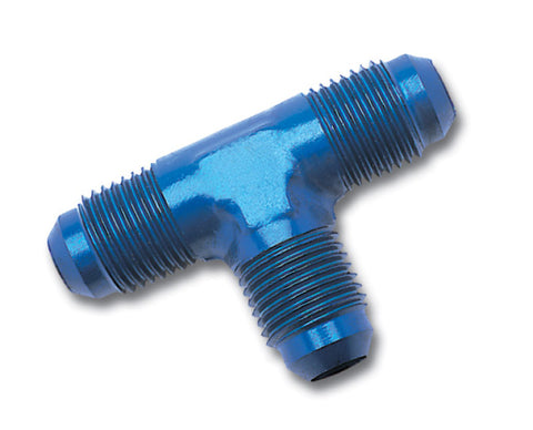 Russell Performance -6 AN Flare Tee Fitting (Blue) - 661020