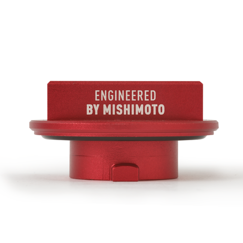 Mishimoto Mitsubishi Hoonigan Oil Filler Cap - Red - MMOFC-MITS-HOONRD