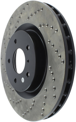 StopTech Drilled Sport Brake Rotor - 128.42076R