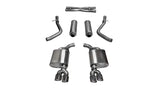 Corsa 15-17 Dodge Challenger Xtreme Cat-Back Dual Rear Exit with Twin 3.5in Polished Pro-Series Tips - 14985