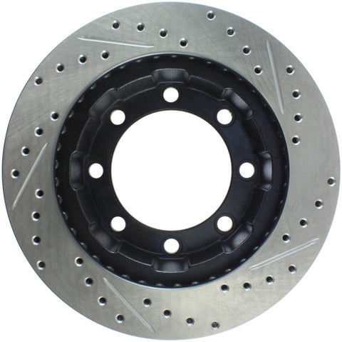 StopTech Slotted & Drilled Sport Brake Rotor - 127.65012R