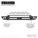 Westin 2020 Chevrolet Silverado 2500/3500 Pro-Mod Front Bumper - 58-41225