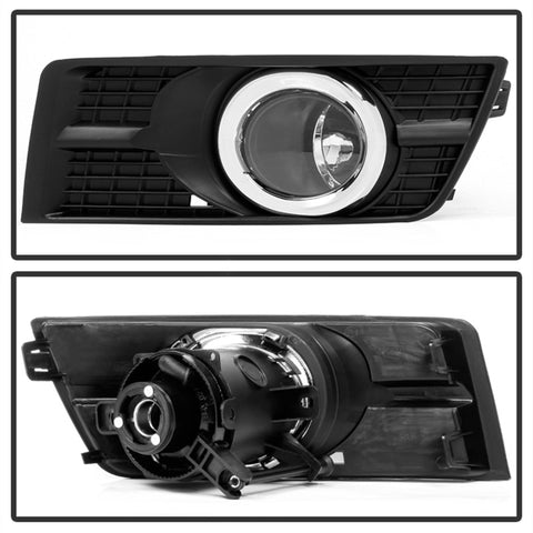 Spyder Cadillac SRX 2010-2015 OEM Style Fog Lights W/Universal Switch Clear FL-CASRX10-C - 5080479