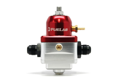 Fuelab 529 Electronic EFI Adjustable FPR (1) -6AN In (1) -6AN Return - Red - 52901-2