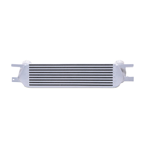 Mishimoto 2015 Ford Mustang EcoBoost Performance Intercooler Kit - Silver Core Wrinkle Black Pipes - MMINT-MUS4-15KWSL