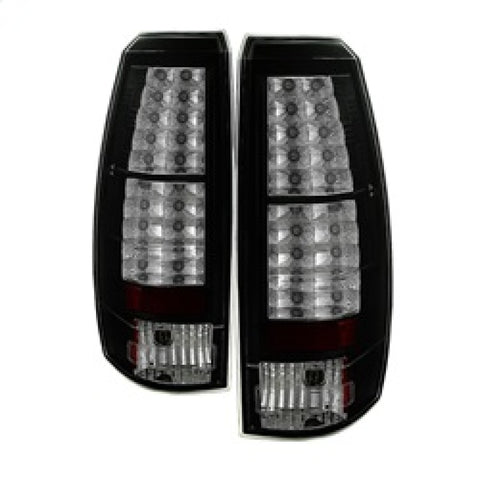 Spyder Chevy Avalanche 07-13 LED Tail Lights Black ALT-YD-CAV07-LED-BK - 5032461