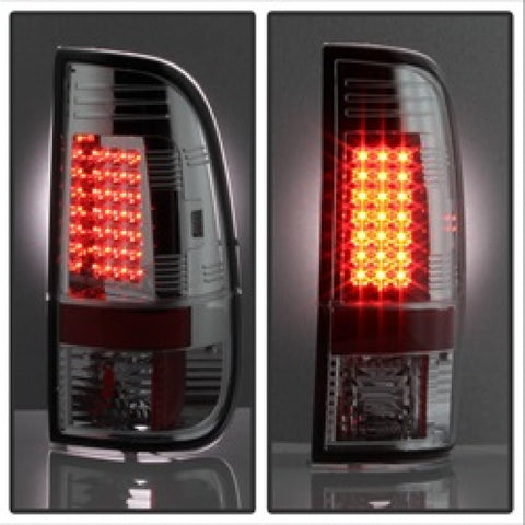 Spyder Ford F150 side 97-03/F250/350/450 Super Duty 99-07 LED Tail Lights Chrm ALT-YD-FF15097-LED-C - 5003478