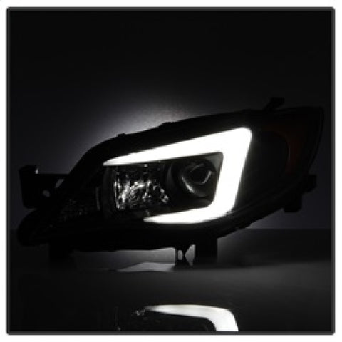 Spyder Subaru WRX 08-09 Projector Headlights - Halogen Model Only - Black PRO-YD-SWRX08-LBDRL-BK - 5083944