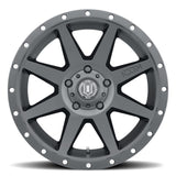 ICON Rebound 20x9 6x135 16mm Offset 5.625in BS Satin Black Wheel - 1820906356SB