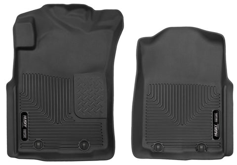 Husky Liners 05-11 Toyota Tacoma Pickup(Crew / Ext / Std Cab) X-Act Contour Black Front Floor Liners - 53721