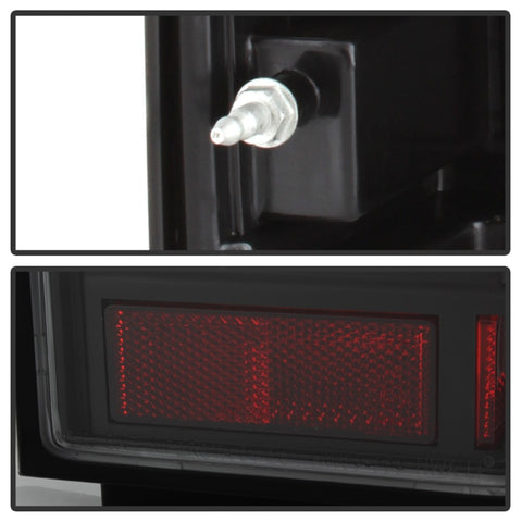 Xtune Hummer H3 06-09 ( Non H3T ) LED Tail Lights Black ALT-ON-HH306-LED-BK - 5017697