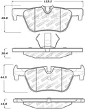 StopTech Street Select Brake Pads w/Hardware - Rear - 305.16130