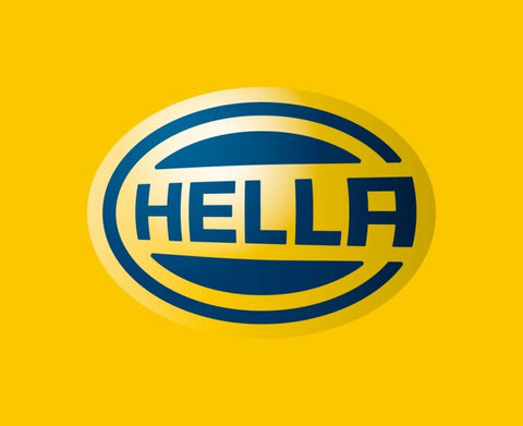 Hella Stone Shield Round Plastic Black Hella Logo Light Cover - 148995001