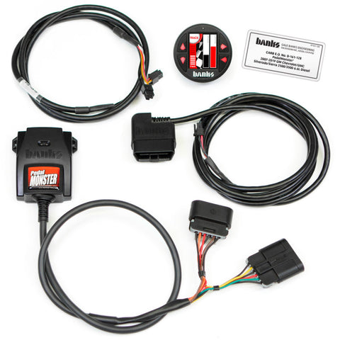 Banks Power Pedal Monster Kit w/iDash 1.8 - Aptiv GT 150 - 6 Way - 64322