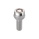 McGard Wheel Lock Bolt Set - 4pk. (Radius Seat) M12X1.5 / 17mm Hex / 20.6mm Shank Length - Chrome - 28176