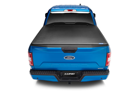 Lund 07-13 Toyota Tundra (6.5ft Bed) Genesis Tri-Fold Tonneau Cover - Black - 950130