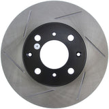 StopTech Power Slot 90-91 Honda CRX Si 1.6L Rear Disc Front Right Slotted Rotor - 126.40013SR