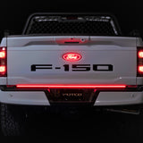 Putco 19-24 Ford Ranger 48In Direct Fit Blade Kit Tailgate Bars Equipped w Factory LED Taillamps - 760048-07