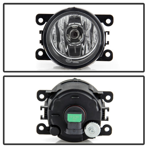 Spyder 16-18 Nissan Titan (w/o Auto Headlight) OEM Style Fog Lights w/Switch - Clear (FL-NT16-C) - 9043307