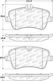 StopTech Street Brake Pads - 308.08721