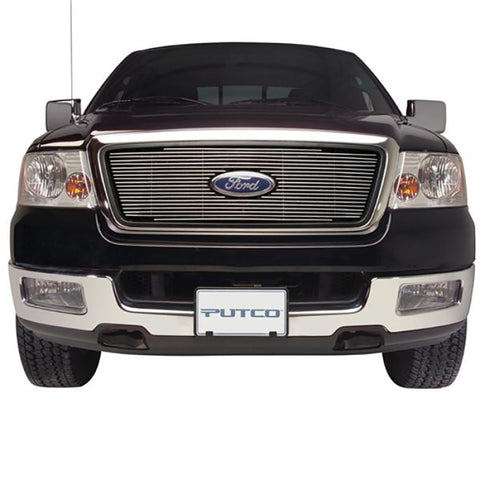 Putco 03-06 Ford Expedition w/ Logo CutOut Shadow Billet Grilles - 71117