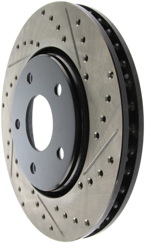 StopTech Slotted & Drilled Sport Brake Rotor - 127.67069L