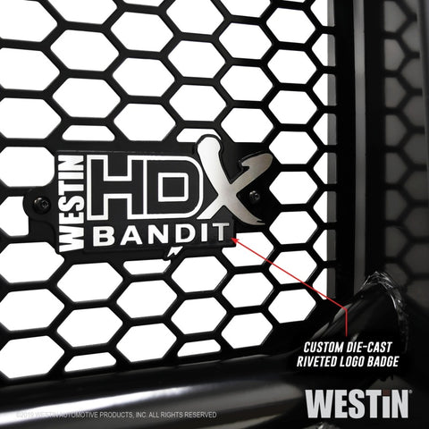 Westin/HDX Bandit 15-19 Chevrolet Silverado 2500/3500 Front Bumper - Black - 58-31155