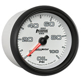 Autometer Phantom II 2-5/8in 100 PSI Mechanical Oil Pressure Gauge - 7821