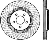 StopTech Slotted & Drilled Cryo Sport Brake Rotor - 127.61044CL