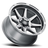 ICON Bandit 20x10 5x5 -24mm 4.5in BS 71.50mm Bore Gun Metal Wheel - 6020107345GM