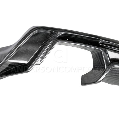 Anderson Composites 17-18 Chevrolet Camaro ZL1 Type-AZ Rear Diffuser - AC-RL17CHCAMZL-AZ