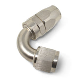 Russell Performance -6 AN Endura 120 Degree Full Flow Swivel Hose End (With 9/16in Radius) - 613401