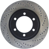 StopTech Slotted & Drilled Sport Brake Rotor - 127.44127L