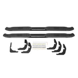 Westin 1999-2016 Ford F-250/350/450/550 Crew Cab PRO TRAXX 4 Oval Nerf Step Bars - Black - 21-21335