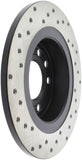 StopTech Drilled Sport Brake Rotor - 128.62049L