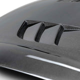 Seibon 2022 Toyota GR86/Subaru BRZ TS-Style Carbon Fiber Hood - HD22TY86-TS