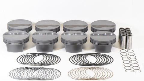 Mahle MS Piston Set SBF 433ci 4.155in Bore 4.000in Stroke 6.25in Rod .927 Pin -6cc 12.1 CR Set of 8 - 930244455