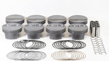 Mahle MS Piston Set SBF 347ci 4.125in Bore 3.25in Stroke 5.4in Rod .927 Pin -6cc 10.0 CR Set of 8 - 930244625