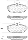 StopTech Performance Brake Pads - 309.14650