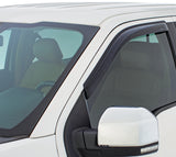 Stampede 2019 Chevy Silverado 1500 Standard Cab Pickup Tape-Onz Sidewind Deflector 2pc - Smoke - 6008-2