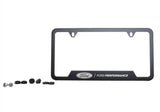 Ford Racing Stainless Steel Ford Performance License Plate Frame - Black - M-1828-SS304BK