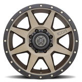 ICON Rebound 20x9 8x6.5in 12mm Offset 5.5in BS Bronze Wheel - 1820908055BR