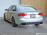 AWE Tuning Audi B8.5 S4 3.0T Touring Edition Exhaust System - Diamond Black Tips (102mm) - 3010-43012