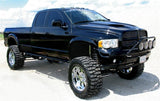 N-Fab Nerf Step 02-08 Dodge Ram 1500/2500/3500 Quad Cab 8ft Bed - Gloss Black - Bed Access - 3in - D02107QC-6