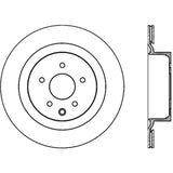 StopTech Power Slot 09 Nissan 370z / 08-09 Infiniti G37 Slotted Rear Right CRYO Rotor - 126.42101CSR