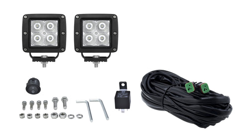 Hella HVF Cube 4 LED Off Road Kit - 357204831