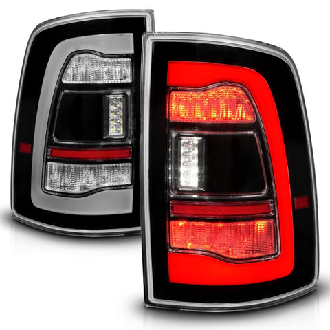 ANZO 09-18 Dodge Ram 1500 Sequential LED Taillights Black - 311469
