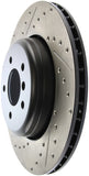 StopTech Slotted & Drilled Sport Brake Rotor - 127.34072R